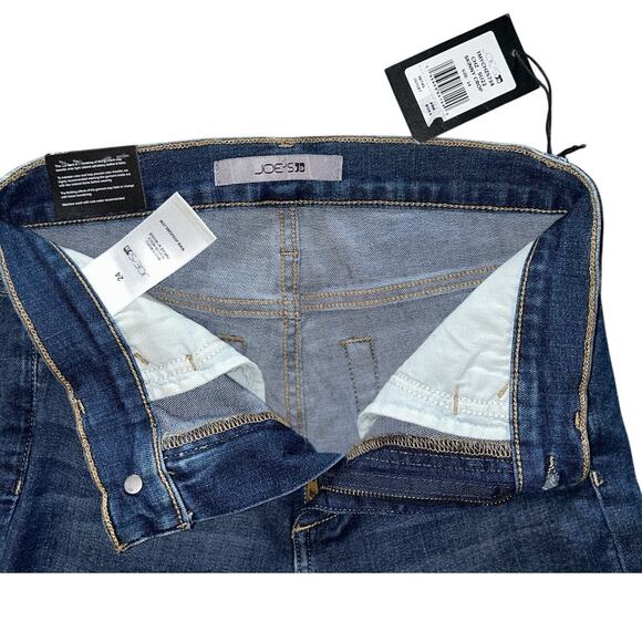 JOE’S Jeans 24 High Rise Skinny Crop—Raw Hem Stretch for Everyday Style NEW - Picture 5 of 14